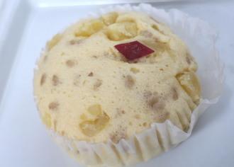 プチッともち麦蒸しパン